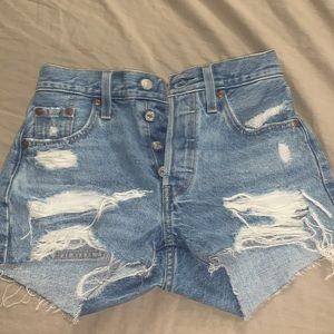 Levi’s Premium Blue Jean Shorts